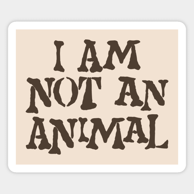 I am not an animal Magnet by Indie Pop